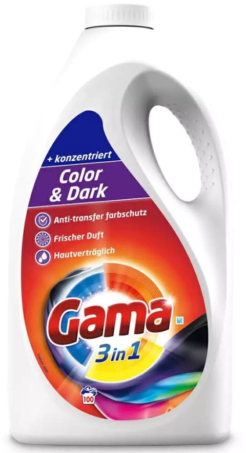 GAMA Żel 100 Prań 4,5L Color do koloru