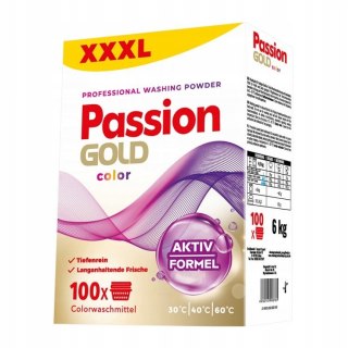 PASSION GOLD Proszek do prania 100 prań 6kg Color