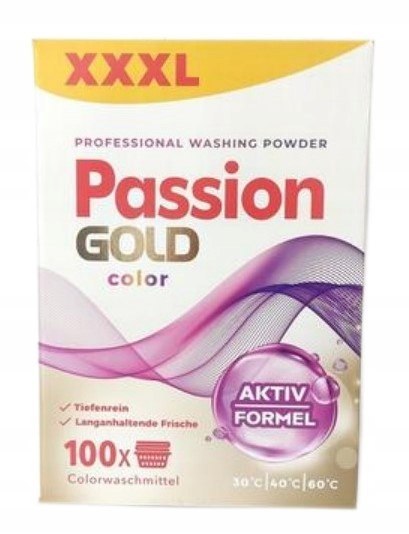 PASSION GOLD Proszek do prania 135 prań 8,1kg Color