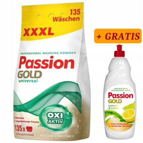 PASSION GOLD Proszek do prania 135 prań 8,1kg Universal