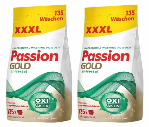 PASSION GOLD Proszek do prania 135 prań 8,1kg Universal