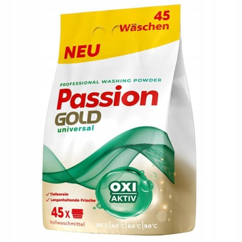 PASSION GOLD Proszek do prania 45 prań 2,7kg Universal