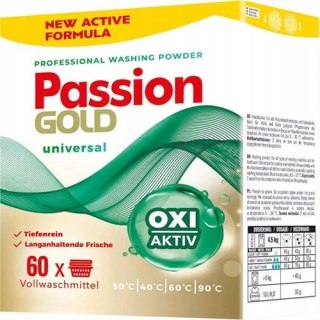 PASSION GOLD Proszek do prania 60 prań 3kg Universal