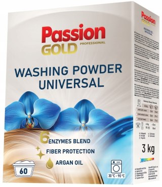 PASSION GOLD Proszek do prania 60 prań 3kg Universal