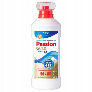 PASSION GOLD Żel do prania 50 prań 2L Sport