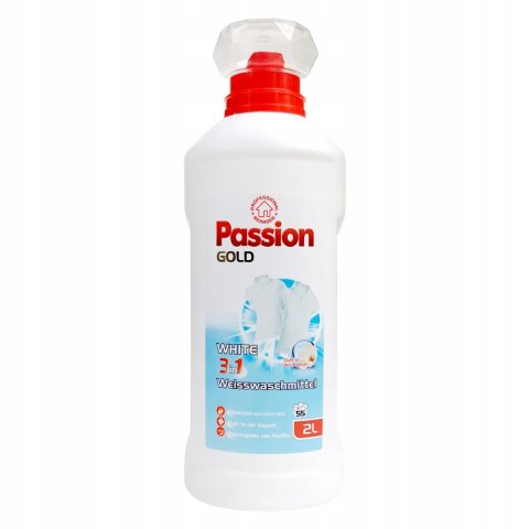 PASSION Gold Żel do prania 50 prań 2L 3w1 White
