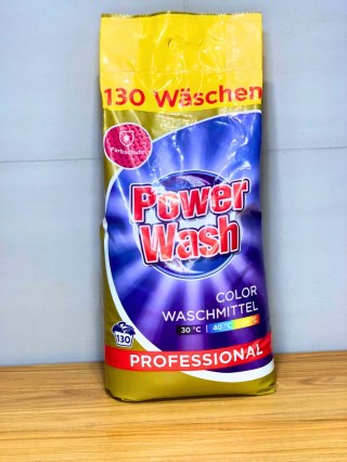 POWER WASH Proszek 130 Prań 7,8kg Color Folia