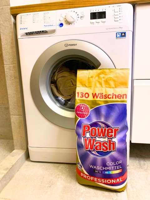 POWER WASH Proszek 130 Prań 7,8kg Color Folia