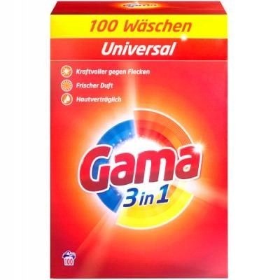 Proszek do prania GAMA 3in1 uniwersalny 100 prań 6 kg