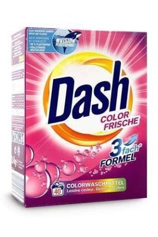 Proszek do prania kolorów niemiecki DE DASH Color Frische 40 prań 2,6 kg