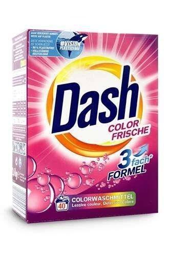 Proszek do prania kolorów niemiecki DE DASH Color Frische 40 prań 2,6 kg