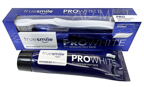 TRUESMILE Pasta do zębów 100ml ProWhite + Szczoteczka