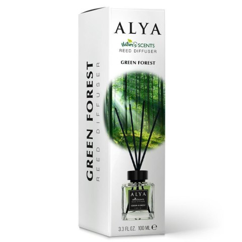 ALYA Patyczki zapachowe 100ml Green Forest