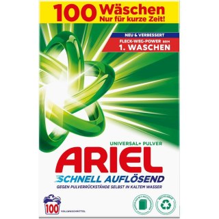 ARIEL Proszek 100 Prań 6kg Universal