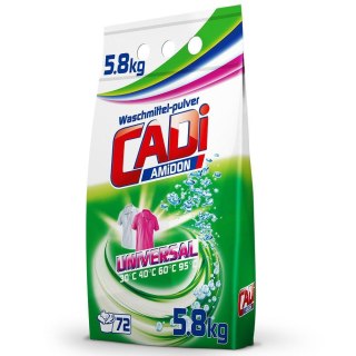 CADI Proszek 72 Prań 5,8 kg Uniwersalny Folia