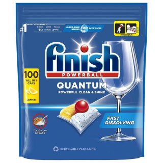 FINISH Tabletki do zmywarki 100 Quantum Lemon