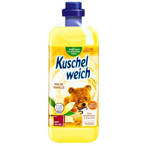 KUSCHELWEICH Płyn do płukania 1L Wilde Vanille (12) Żółty