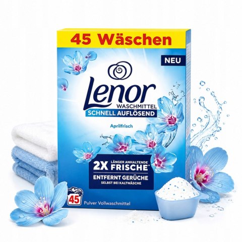 LENOR PROSZEK DO PRANIA UNIVERSAL APRILFRISCH 2,495KG 45 PRAŃ