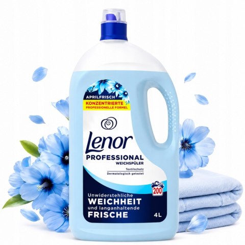 Lenor Professional Sea Breeze Płyn do Płukania 4L 200 Prań Koncentrat