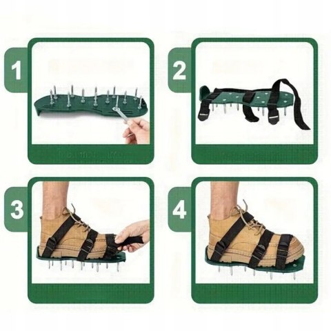 AERATOR WERTKULATOR AREATOR DO NAPOWIETRZANIA TRAWNIKÓW DUŻE KOLCE na buty