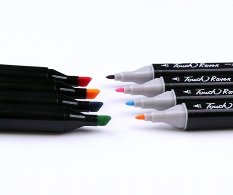 ALKOHOLOWE MARKERY PRO FLAMASTRY PISAKI DWUSTRONNE MAZAKI ZESTAW 48x +TORBA