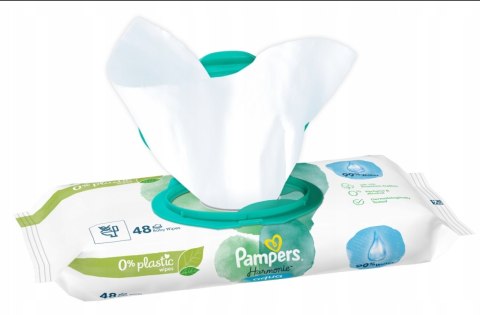 Chusteczk iPampers nawilżane mokre Harmonie Aqua 24 x 48 szt 99% Wody