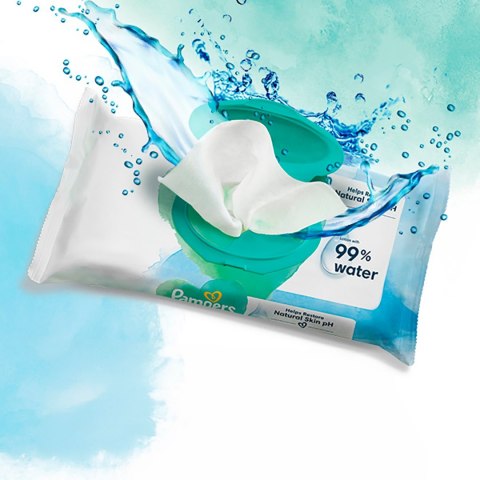 Chusteczki Pampers Harmonie New Baby nawilżane 6 x 48 szt.