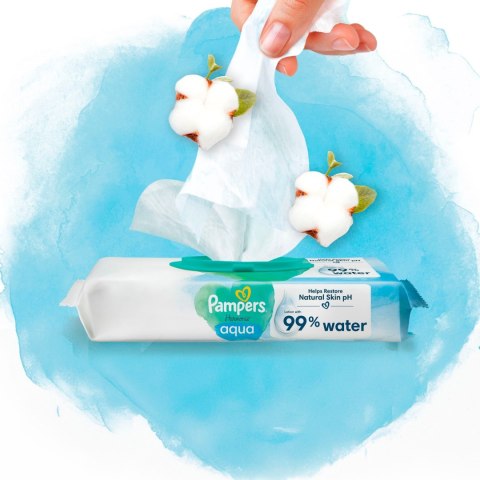 Chusteczki Pampers Harmonie New Baby nawilżane 6 x 48 szt.