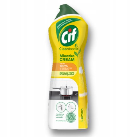 Cif Cream mleczko do czyszczenia Lemon 500ml