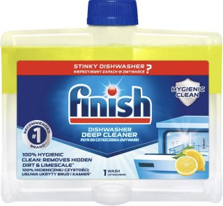 FINISH PŁYN DO CZYSZCZENIA ZMYWAREK ZMYWARKI LEMON 250ml CZYŚCIK