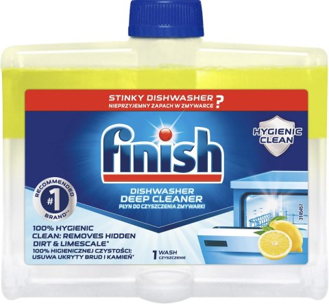 FINISH PŁYN DO CZYSZCZENIA ZMYWAREK ZMYWARKI LEMON 250ml CZYŚCIK
