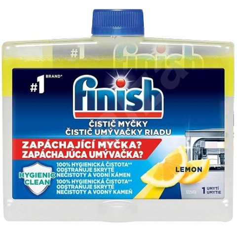 FINISH PŁYN DO CZYSZCZENIA ZMYWAREK ZMYWARKI LEMON 250ml CZYŚCIK