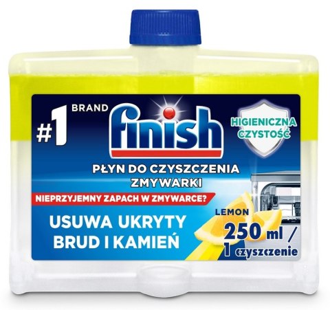 FINISH PŁYN DO CZYSZCZENIA ZMYWAREK ZMYWARKI LEMON 250ml CZYŚCIK