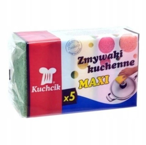 GĄBKA Kuchcik Maxi zmywak kuchenny gąbki do mycia naczyń 5 sztuk