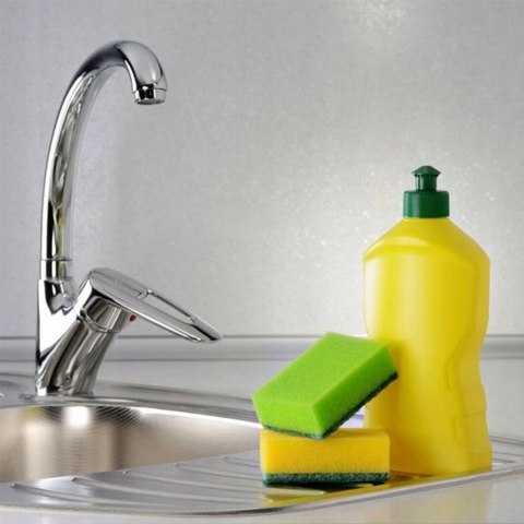 GĄBKA Zmywak kuchenny ostry Kuchcik gąbki do mycia naczyń 10 szt.