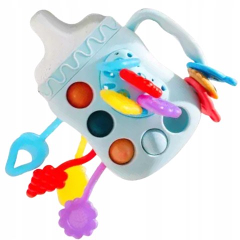 GRYZAK ZABAWKA SENSORYCZNA MONTESSORI DLA NIEMOWLĄT DZIECI ANTYSTRESOWA