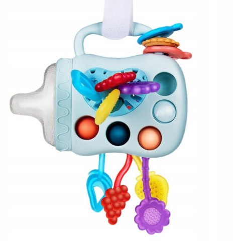 GRYZAK ZABAWKA SENSORYCZNA MONTESSORI DLA NIEMOWLĄT DZIECI ANTYSTRESOWA