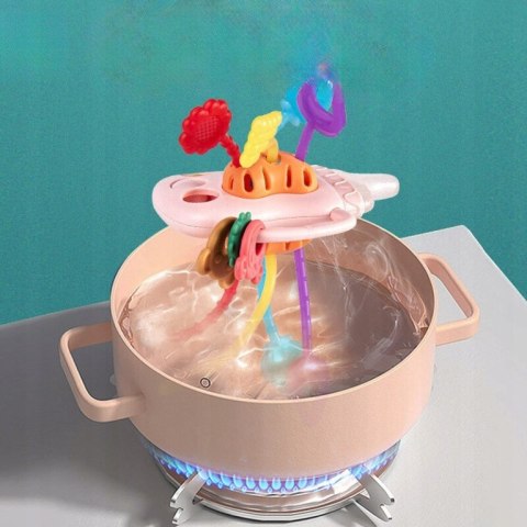 GRYZAK ZABAWKA SENSORYCZNA MONTESSORI DLA NIEMOWLĄT DZIECI ANTYSTRESOWA