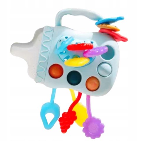 GRYZAK ZABAWKA SENSORYCZNA MONTESSORI DLA NIEMOWLĄT DZIECI ANTYSTRESOWA