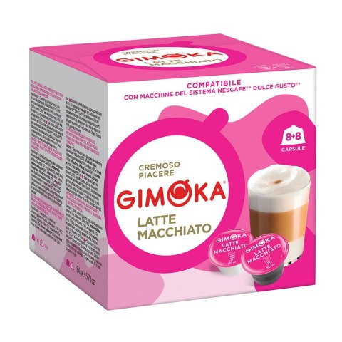 Kapsułki do Dolce Gusto Gimoka Latte Macchiato 16 szt.
