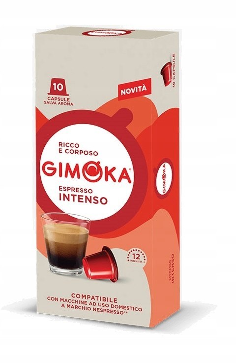 Kapsułki do Nespresso Gimoka Espresso Intenso 10 szt.
