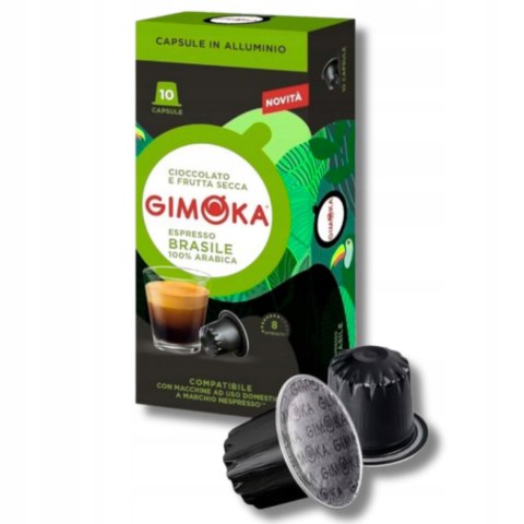 Kapsułki do Nespresso Gimoka Nespresso Gimoka Brasile Aluminium 10 szt.