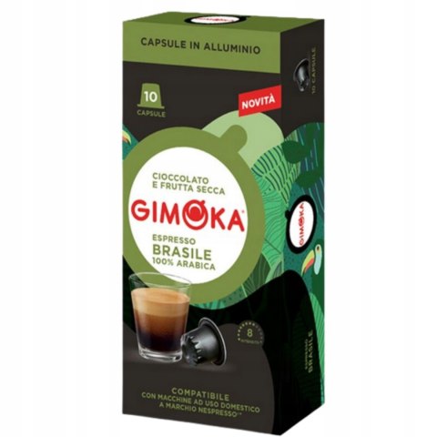Kapsułki do Nespresso Gimoka Nespresso Gimoka Brasile Aluminium 10 szt.