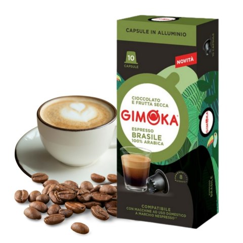 Kapsułki do Nespresso Gimoka Nespresso Gimoka Brasile Aluminium 10 szt.