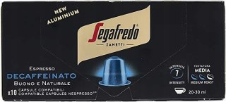 Kapsułki do Nespresso Segafredo Espresso Decaffeinato 10 szt.