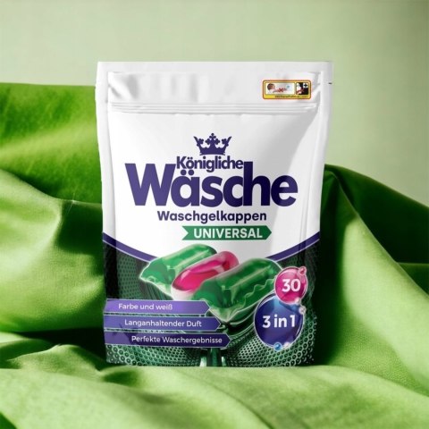 Kapsułki do prania Königliche Wäsche UNIVERSAL Konigliche TriCaps 30x