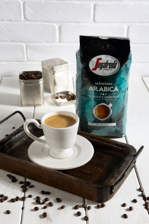 Kawa ziarnista 100% palona Segafredo Zanetti Selezione Arabica 1000 g