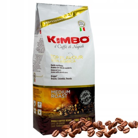 Kawa ziarnista Arabica Kimbo Espresso Bar Top Flavour 1000 g