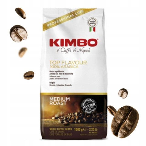 Kawa ziarnista Arabica Kimbo Espresso Bar Top Flavour 1000 g