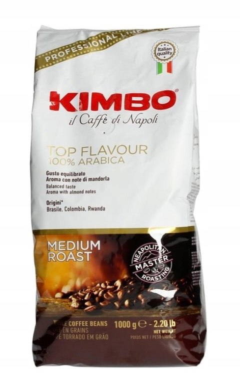 Kawa ziarnista Arabica Kimbo Espresso Bar Top Flavour 1000 g